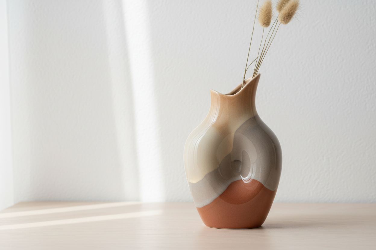 ceramic home decor vase